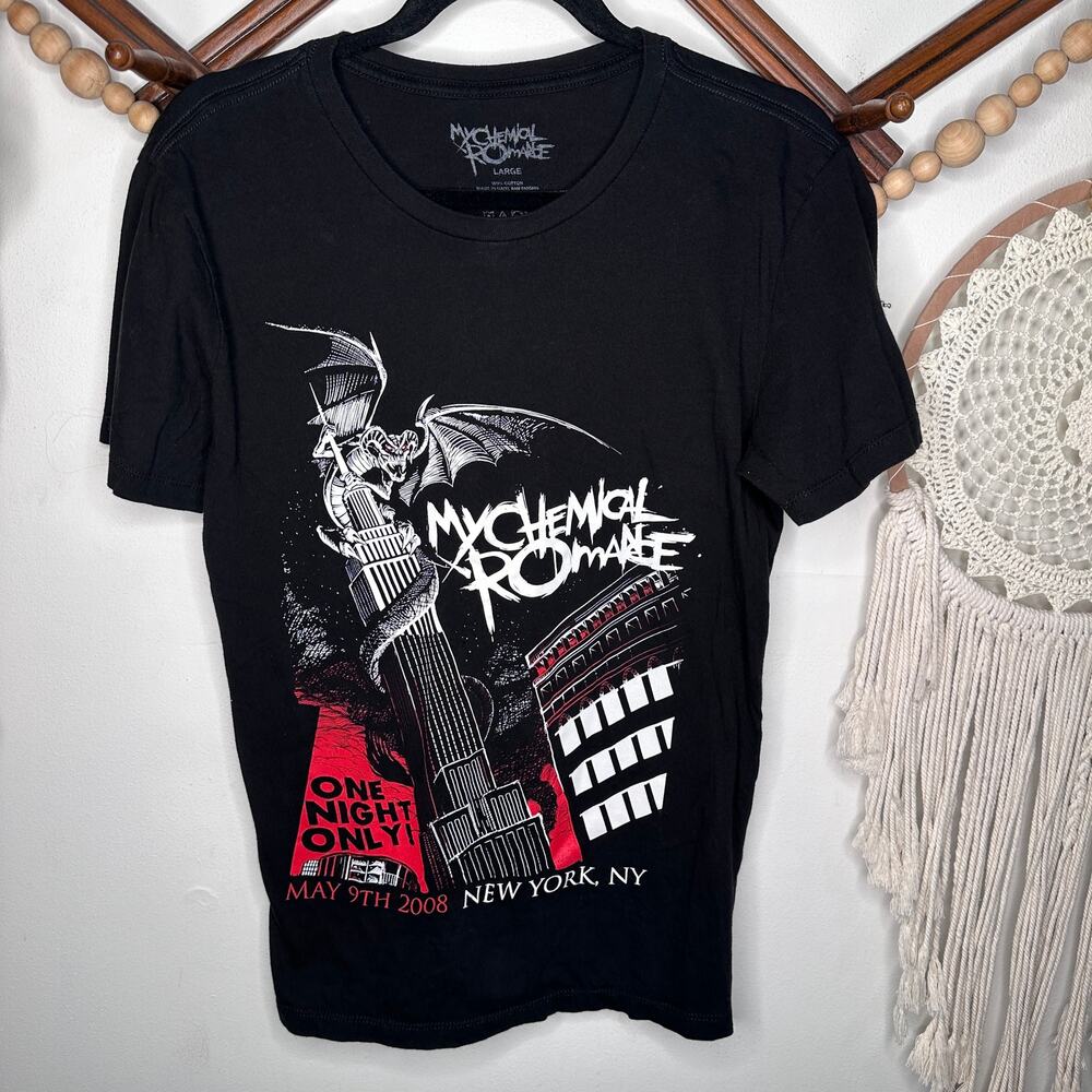 My Chemical Romance MCR One Night Only 2008 NYC Band T